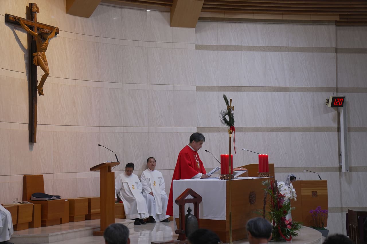 주님수난성지주일 교중미사