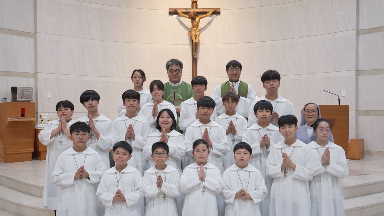 연중 제 15주일, 복사단 입단식