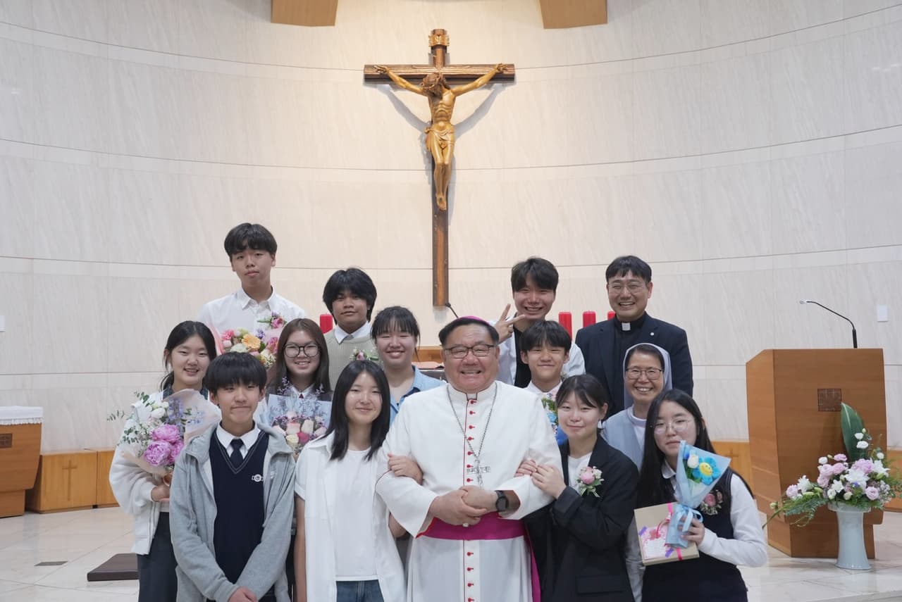 견진성사, 이경상 바오로 주교님 집전